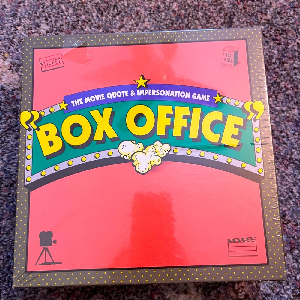 NEW Sealed Box Office Game Movie Quotes & Impersonation Game